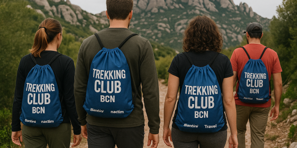 Estampación Textil, Bordados e Impresión DTF la Garriga · Mochilas de tela / Saco gym bag